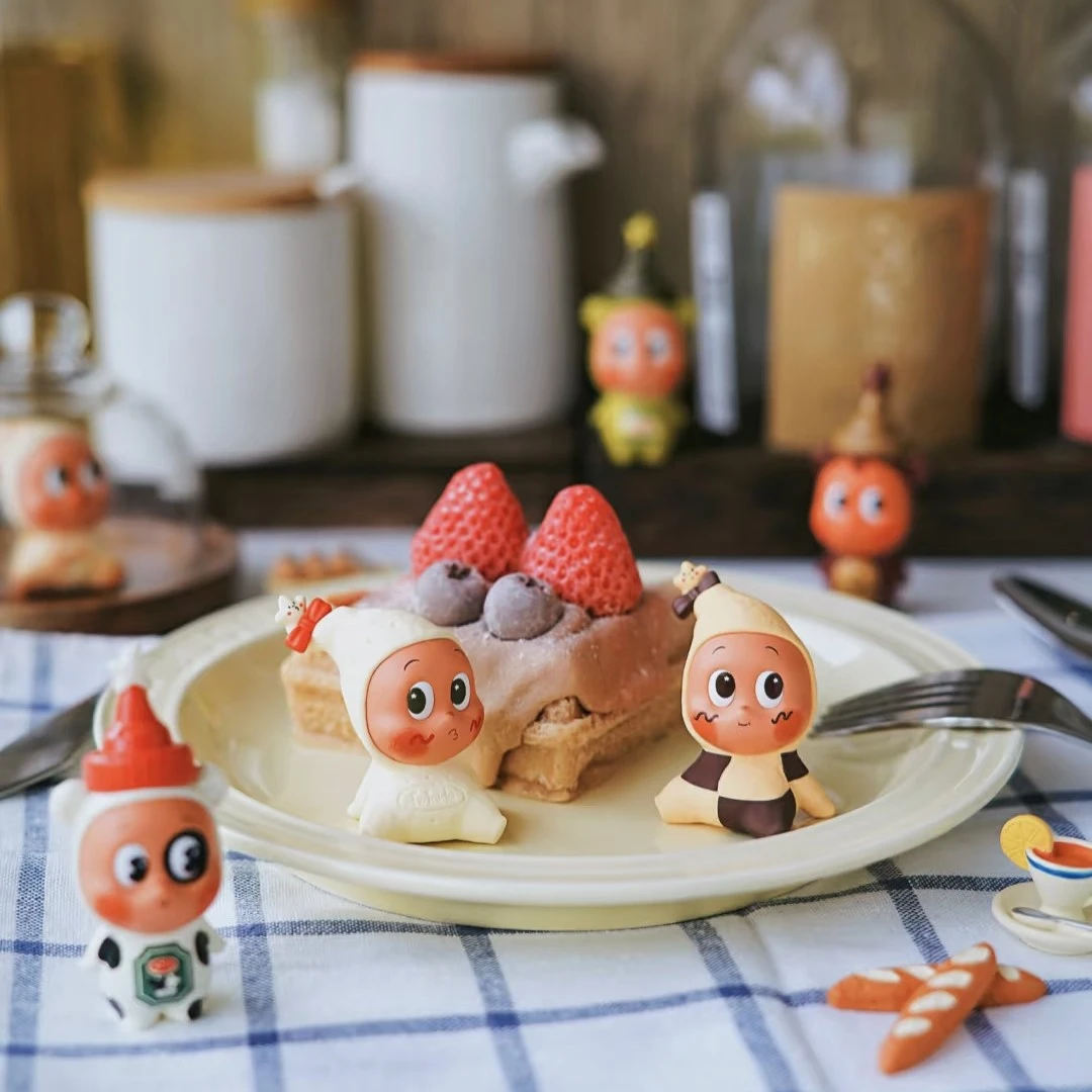 泡泡家正版星星人随心配系列萌粒盲盒