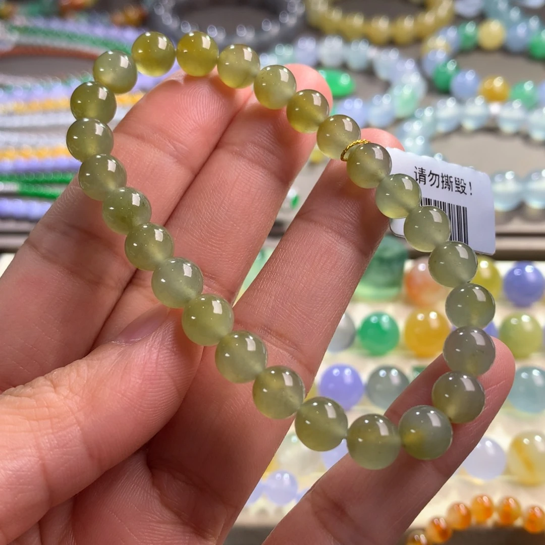 翡翠手链未镶嵌卡7.2