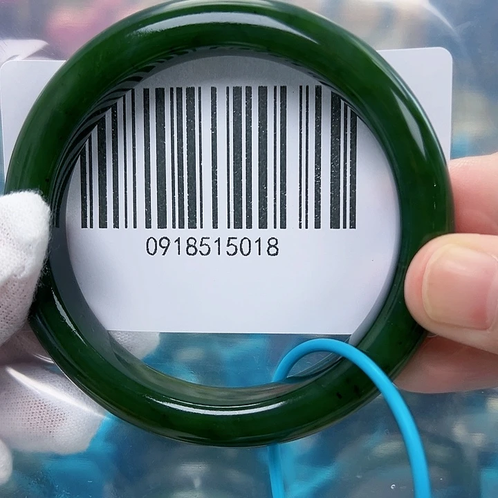 和田玉手镯未镶嵌微瑕5859