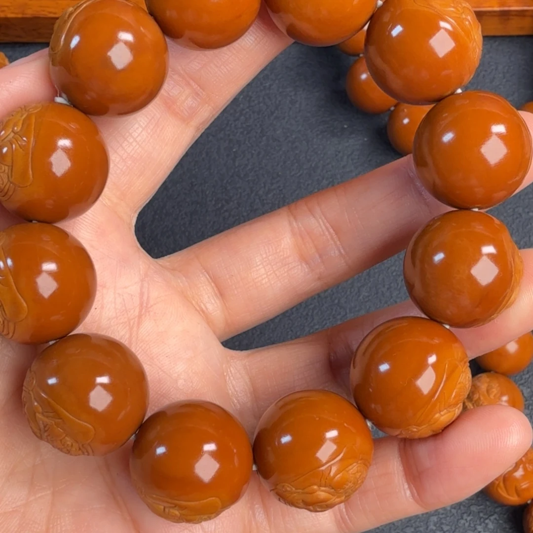 噜***.手串/手链橄榄核财神