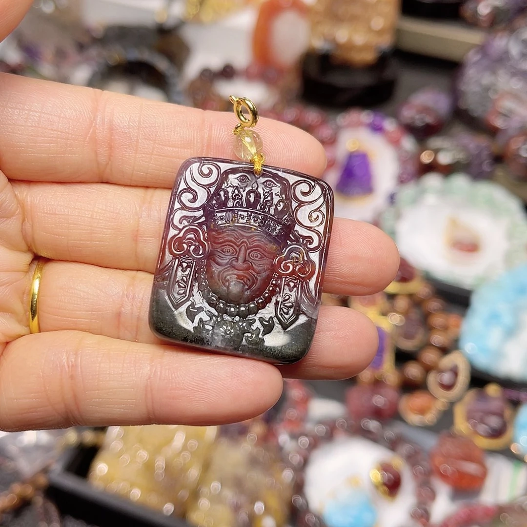 未镶嵌颈饰水晶订制