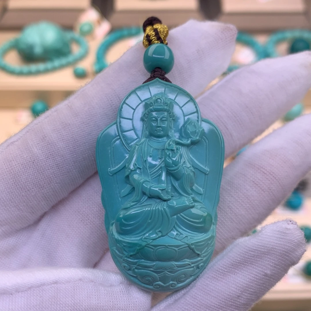 未镶嵌绿松石珠宝奇石