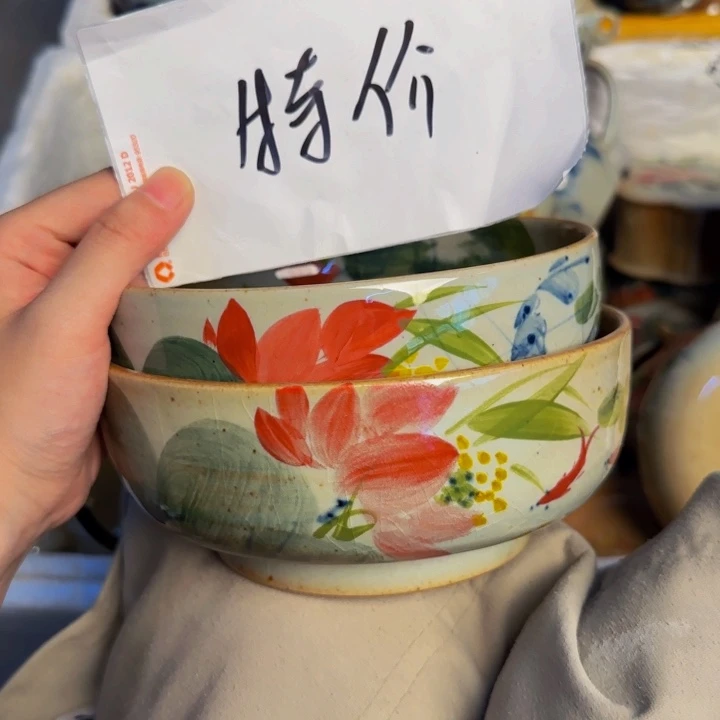 瓷片景德镇陶瓷手工手绘