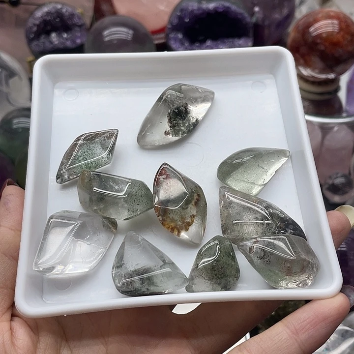 四***門珠宝半成品水晶未镶嵌50幽灵随行