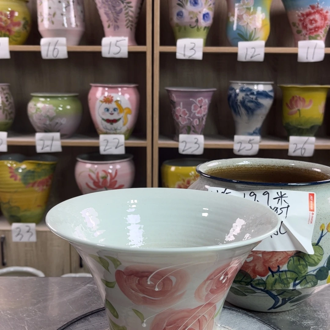景德镇陶瓷花盆花盆