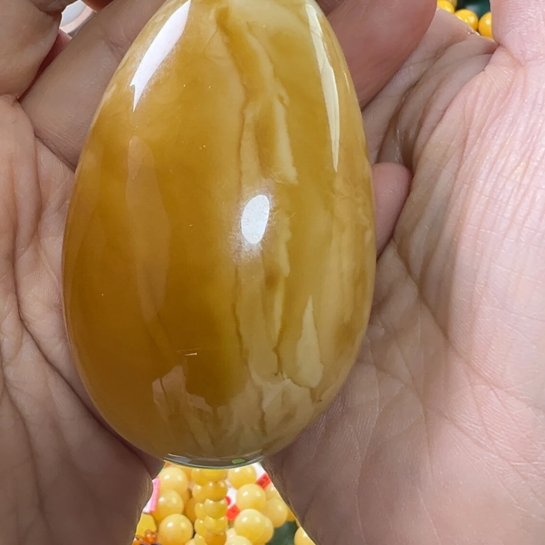 蜜蜡吊坠(不含链)未镶嵌艾*吖水滴