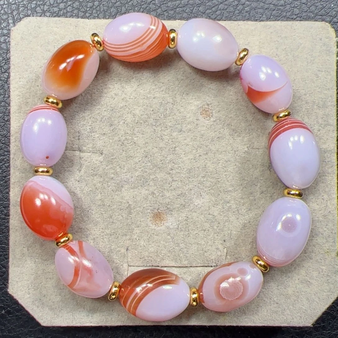 南红玛瑙随型手串未镶嵌