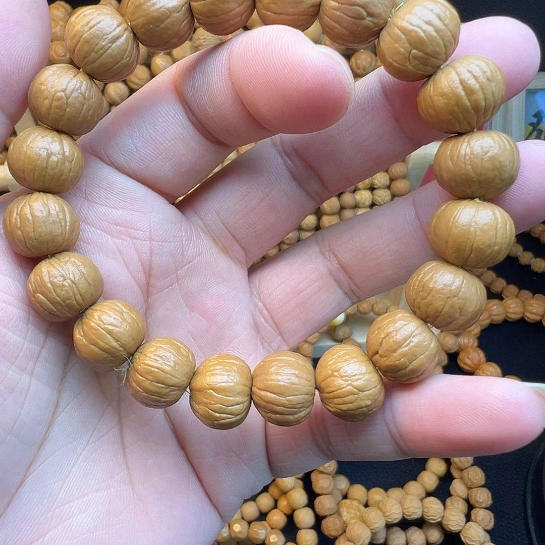 猴头核桃手串全品原皮原色 双歧南瓜