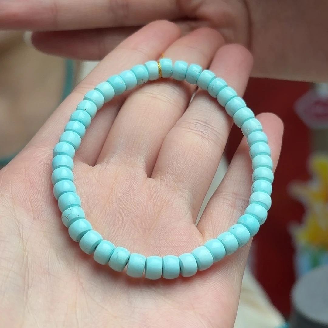 绿松石未镶嵌颈饰