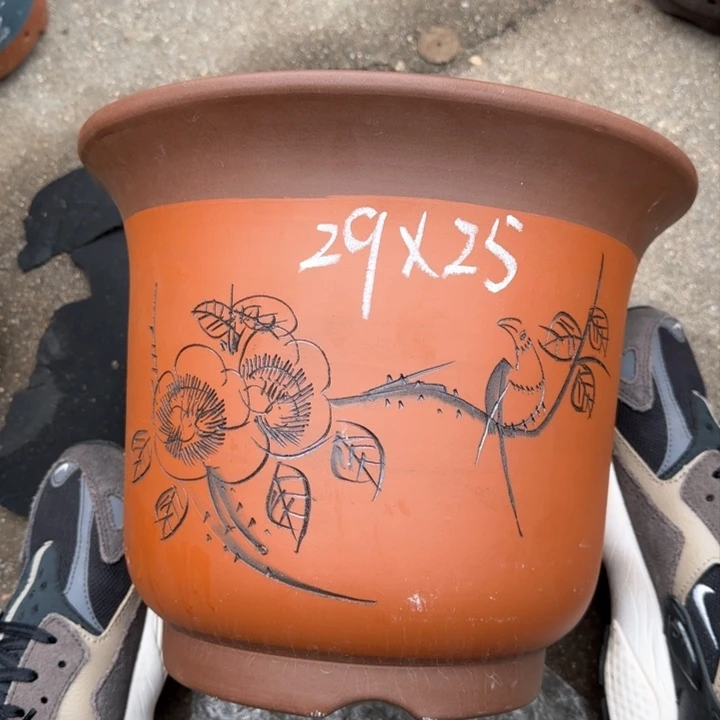 紫砂花盆特价清仓