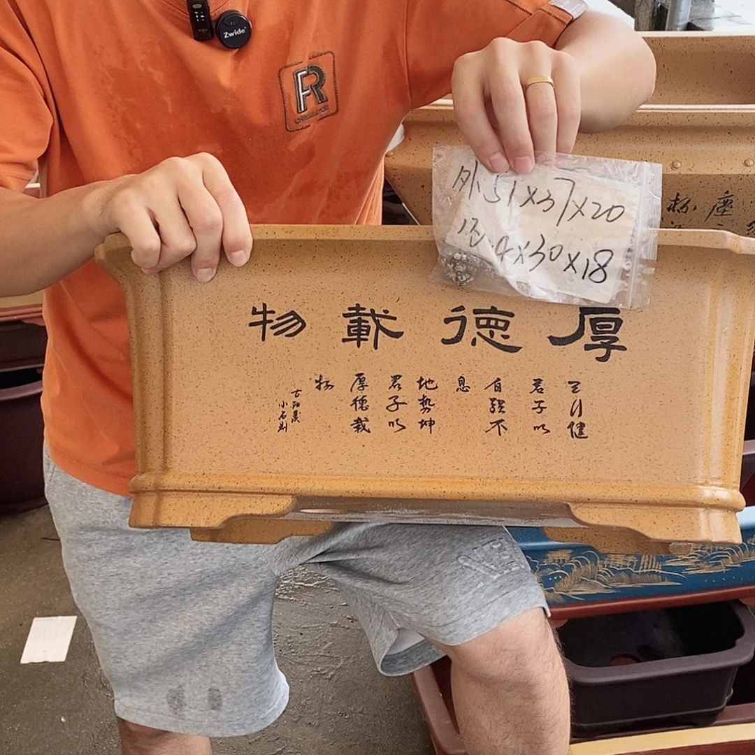 紫砂花盆紫砂花盆
