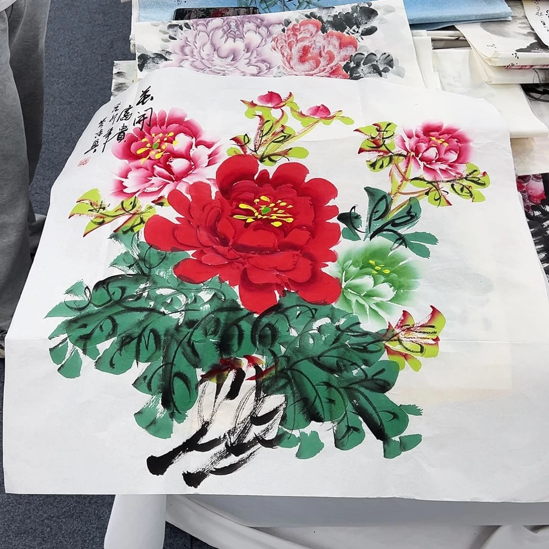 国画纯手绘作品欣赏