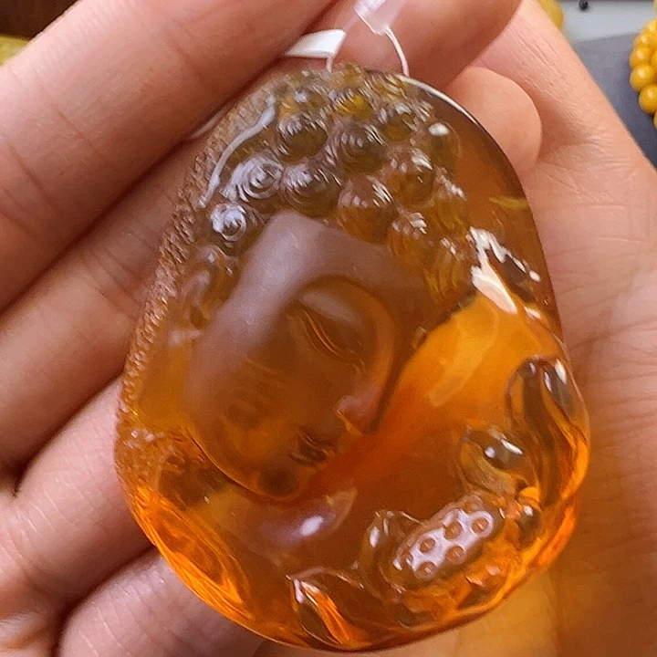 蜜蜡颈饰未镶嵌蜜蜡