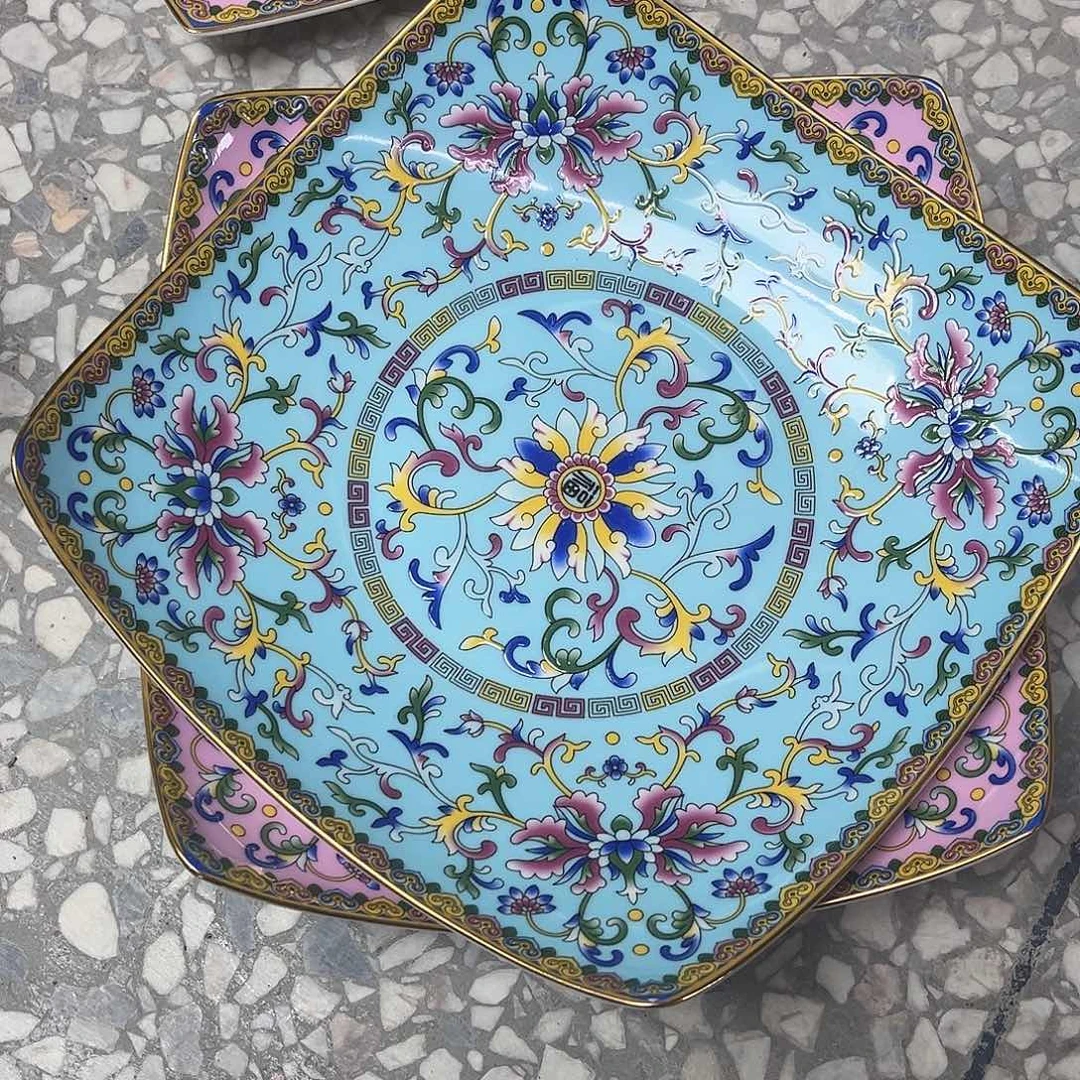 珐琅嘉**朵8寸2个…………………………