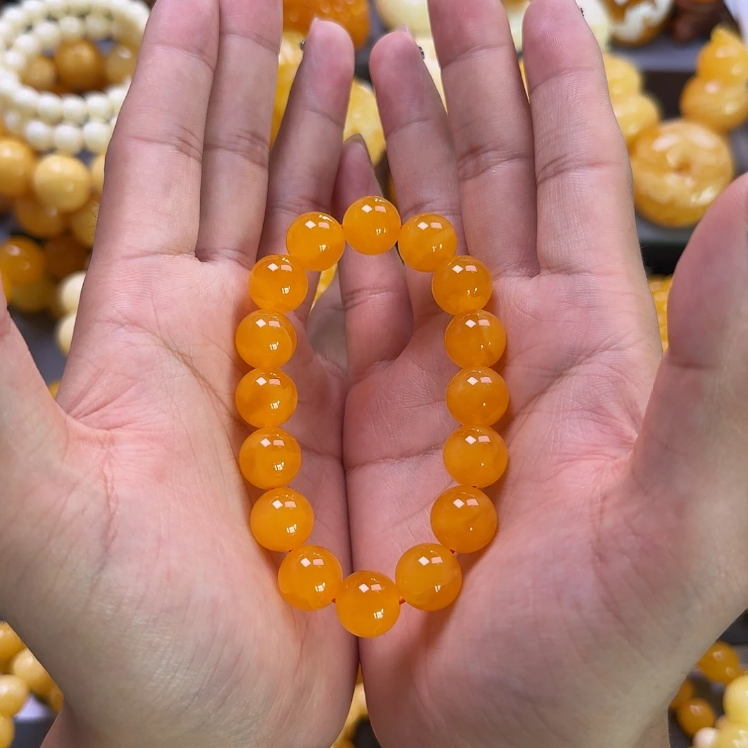 未镶嵌蜜蜡珠宝奇石同料13mm