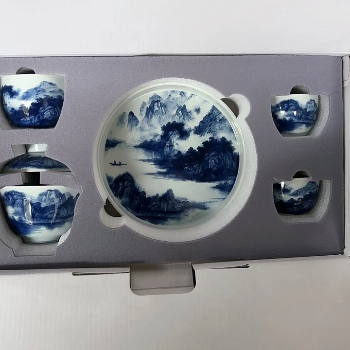 孤品茶具套装等。