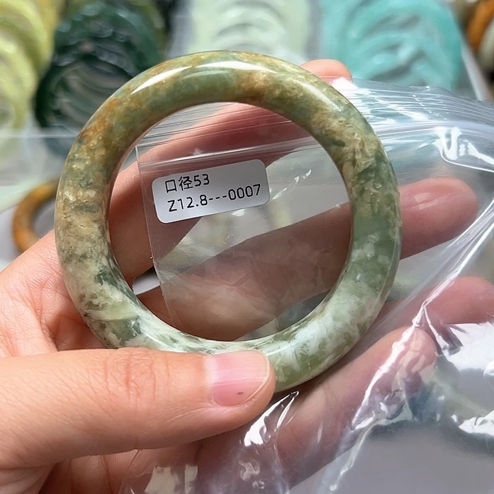 蛇纹石玉合金手镯