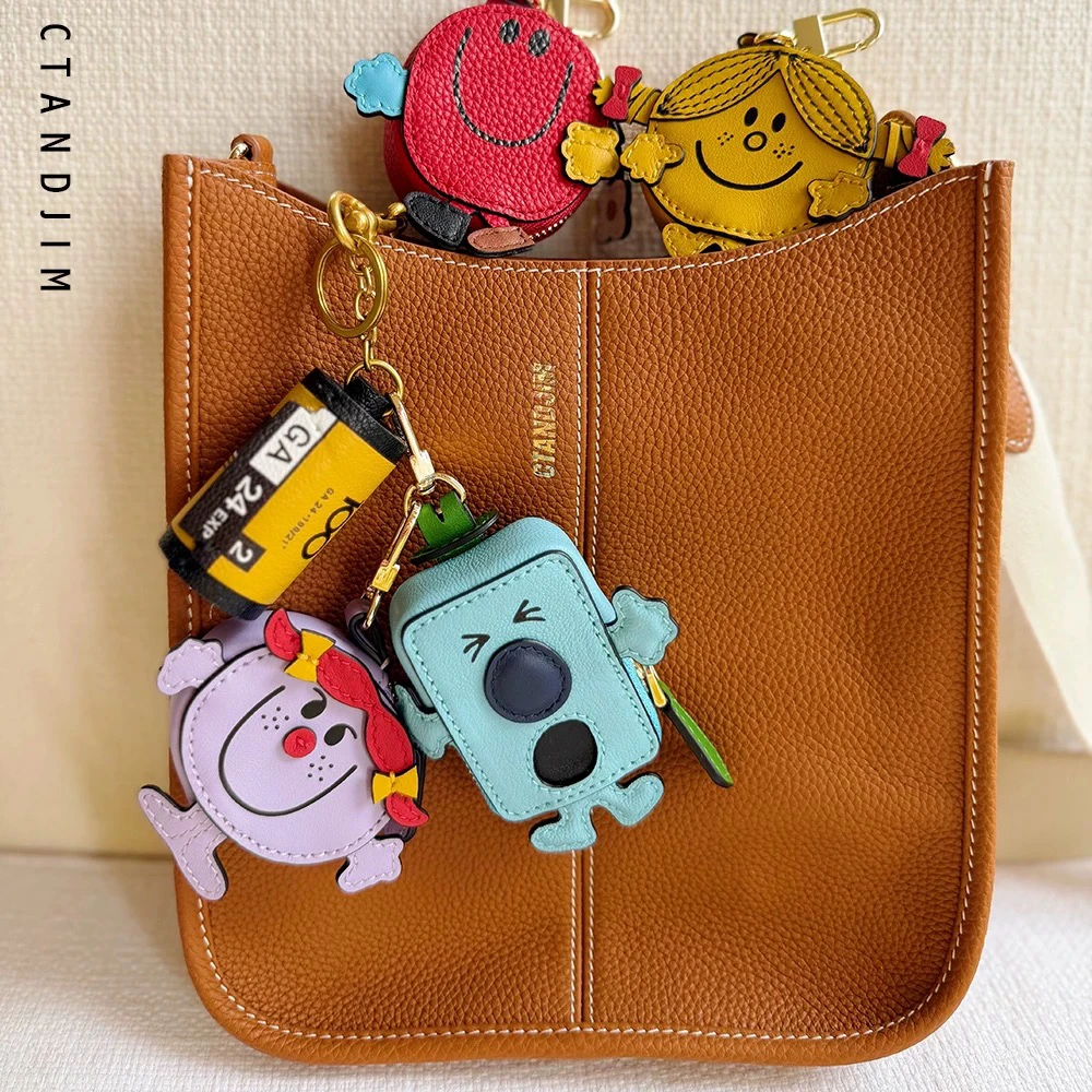 CTANDJIM升级版e夫林高品质长期主义斜挎包 头层皮邮差包 手机包