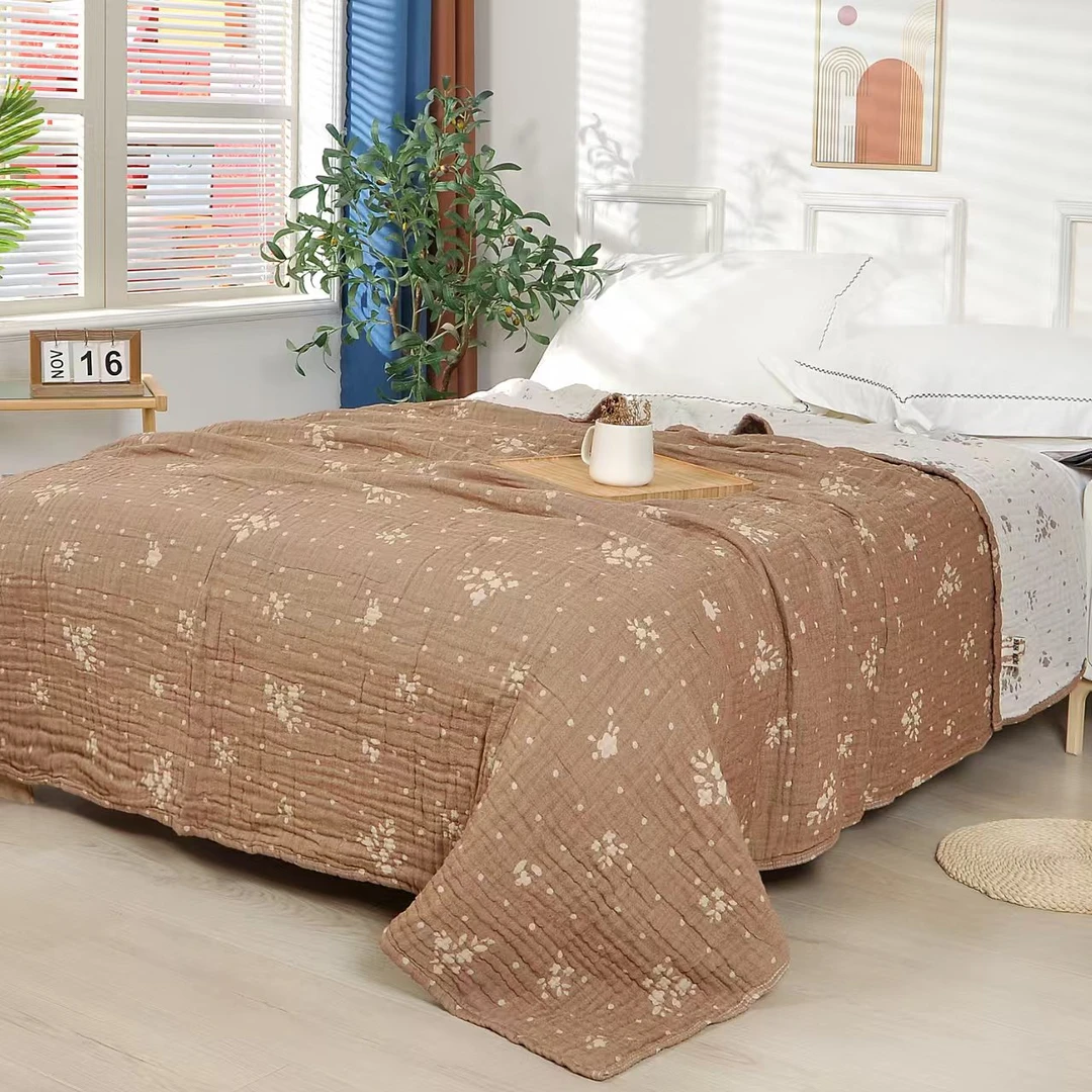 【玫瑰】全棉亲肤柔软加厚床盖