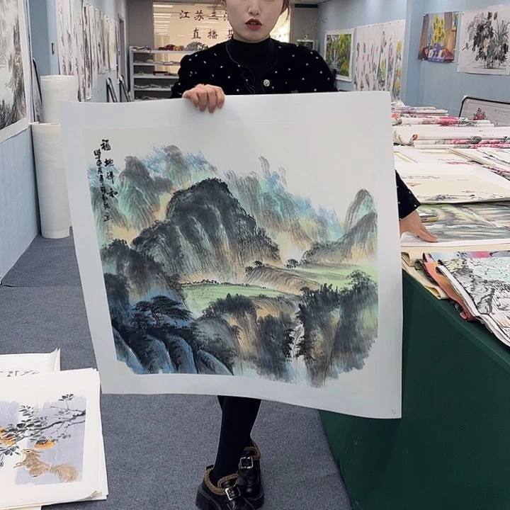 国画宣纸国画纯手绘作品