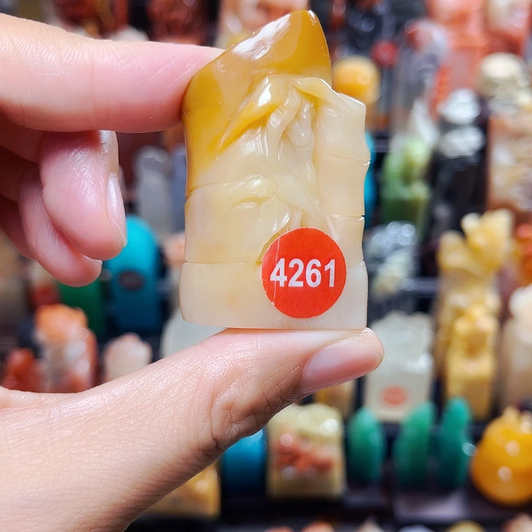 寿山石印石4261包邮包刻