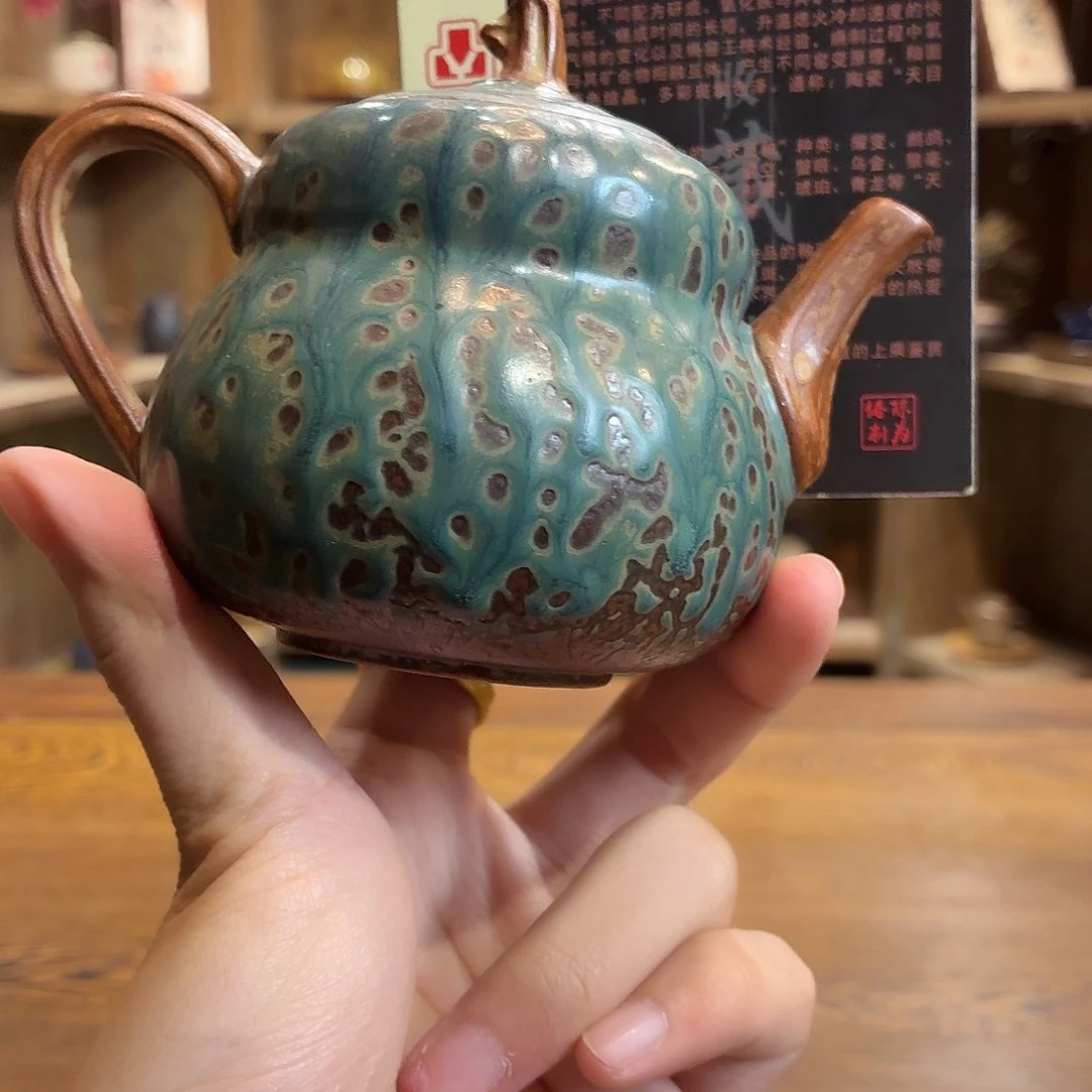 柴烧老岩泥高温茶器皿