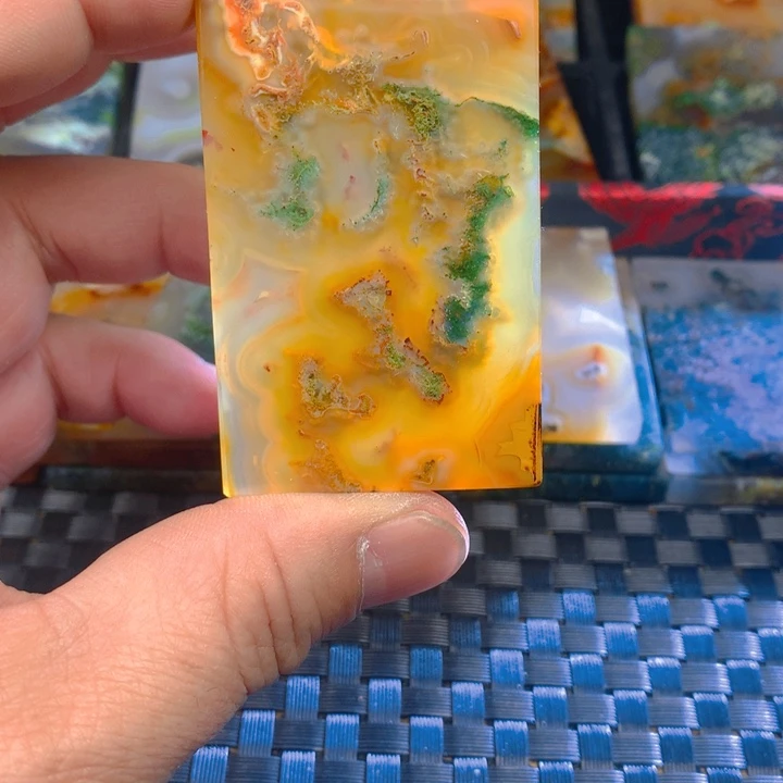 玛瑙/玉髓颈饰合金翟****心