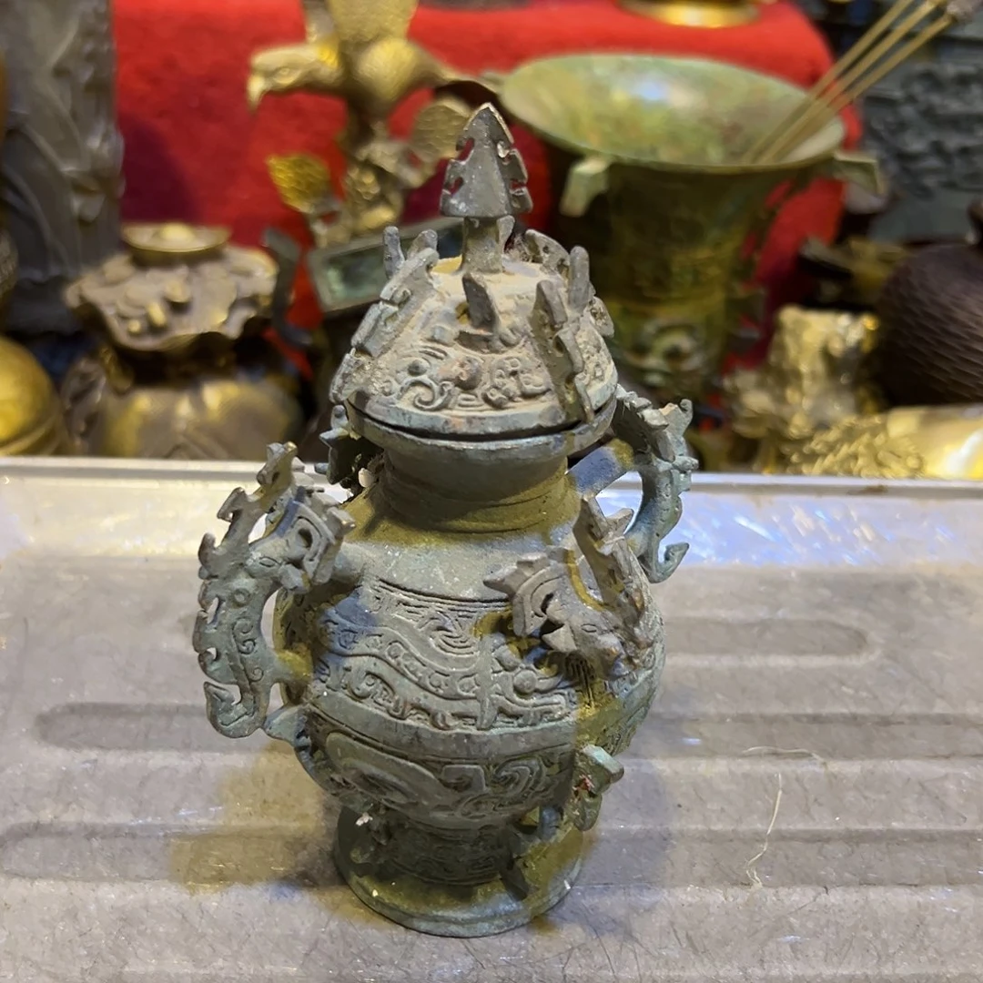 黄铜摆件，文房摆件工艺品