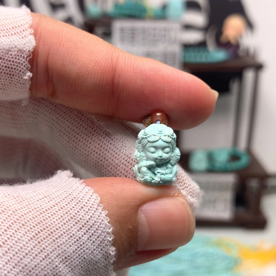 未镶嵌绿松石挂件