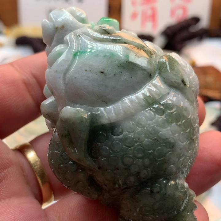 翡翠未镶嵌颈饰保真天然a货翡翠