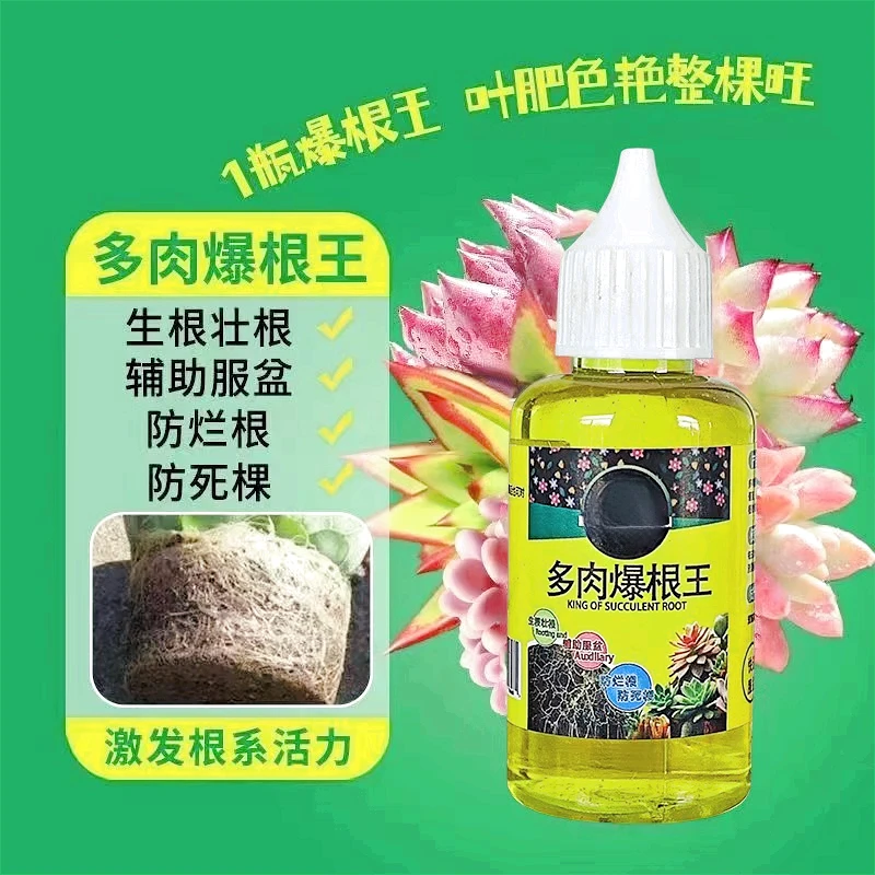 多肉爆根王快速生根液壮苗剂养花水肥植物营养液通用