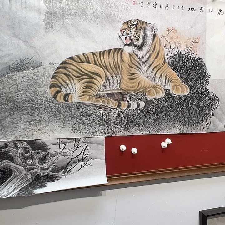 国画赵庆业老师国画作品月