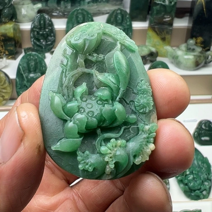 独山玉未镶嵌吊坠(不含链)