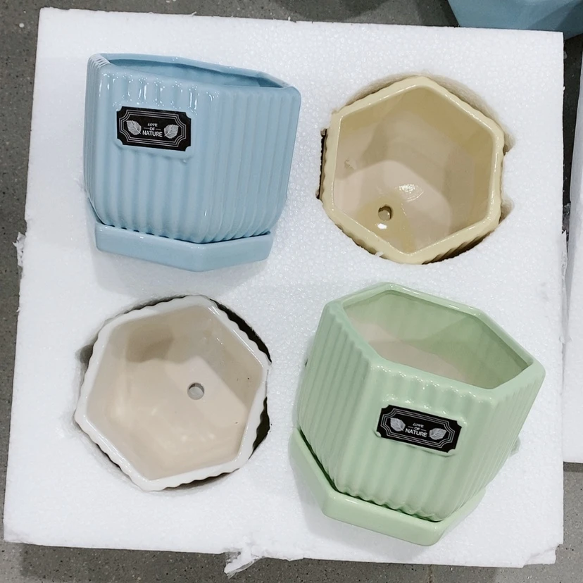 【闪购商品】陶瓷陶瓷花盆，多肉花盆