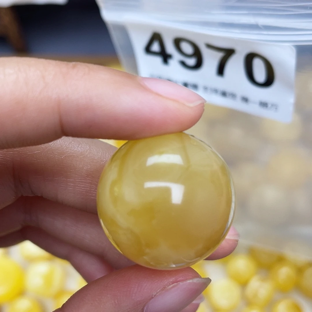 蜜蜡未镶嵌珠宝奇石23.6水线纹