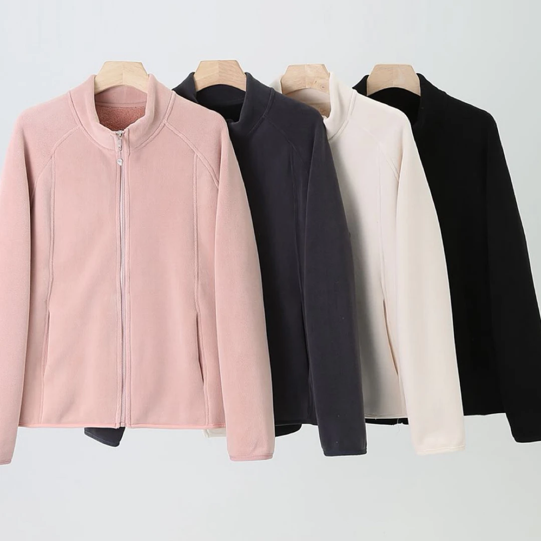 秋冬新款防风立领双面奥粒绒外套显瘦百搭11918