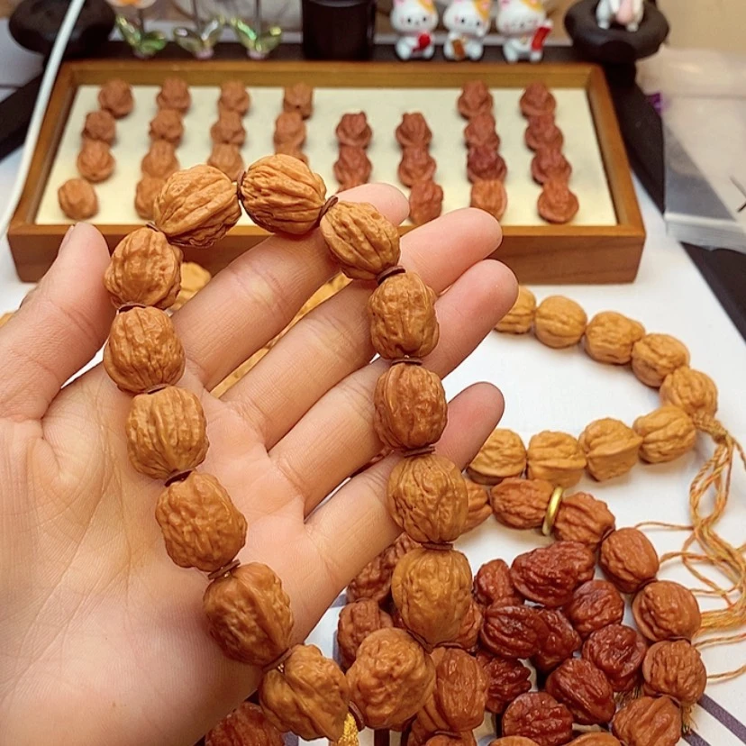 【闪购商品】手串文玩核桃小核桃手串金蟾