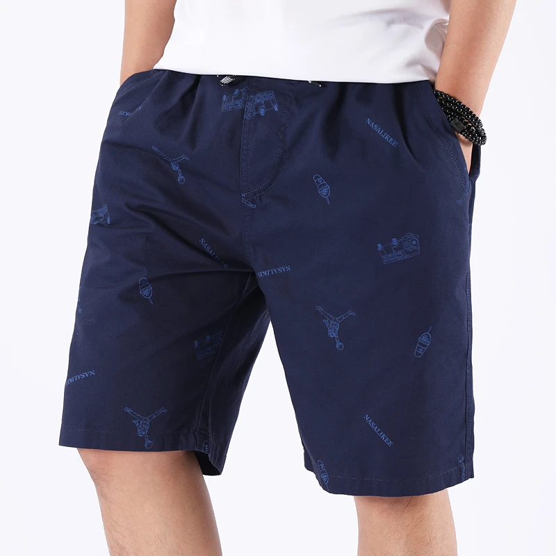 纯棉短裤男夏季薄款外穿中裤休闲五分裤宽松速干透气大裤衩直筒裤