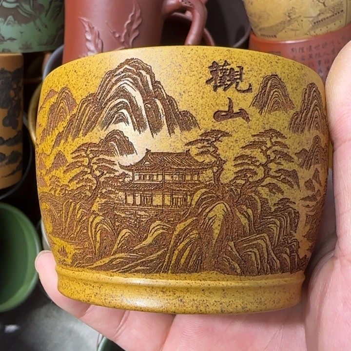 茶杯紫砂全手工制作工艺