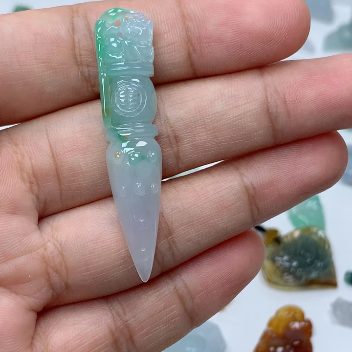 吊坠(不含链)未镶嵌翡翠卓*