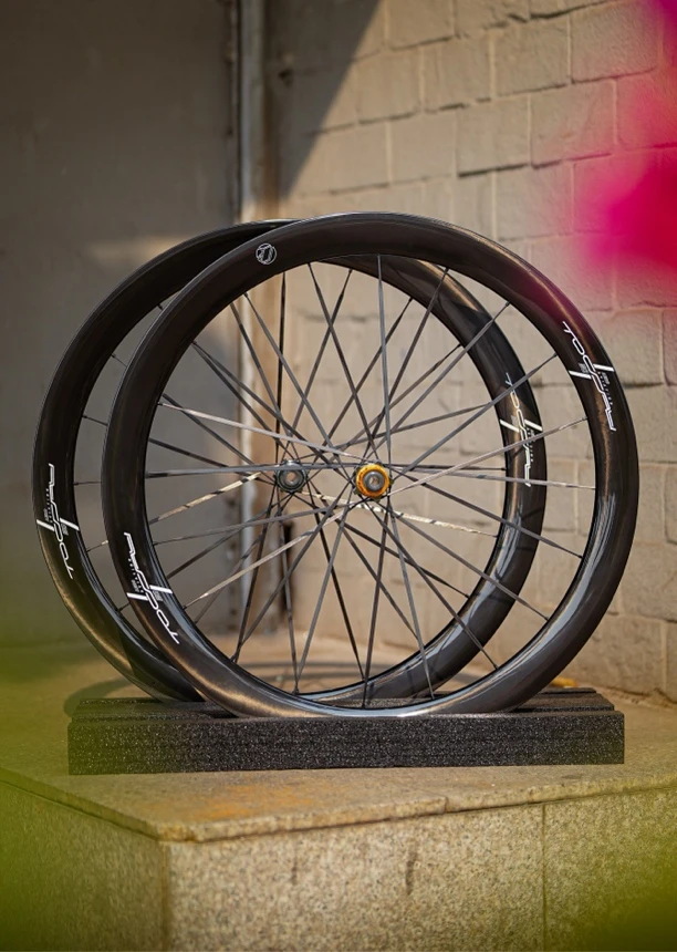 拓凯幽灵B2超轻全碳纤维轮组（50mm框高、仅重1170g)