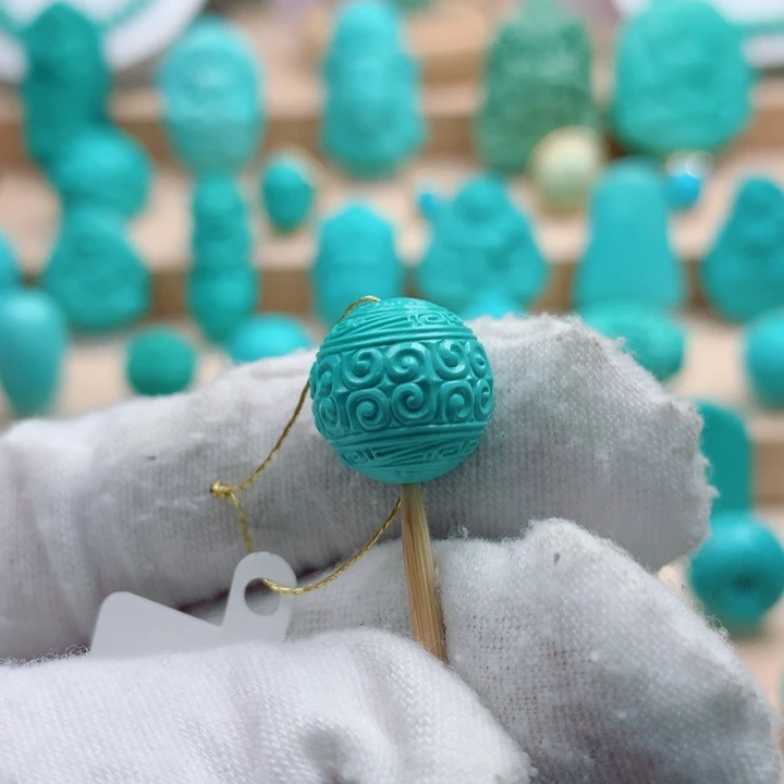 绿松石未镶嵌配饰