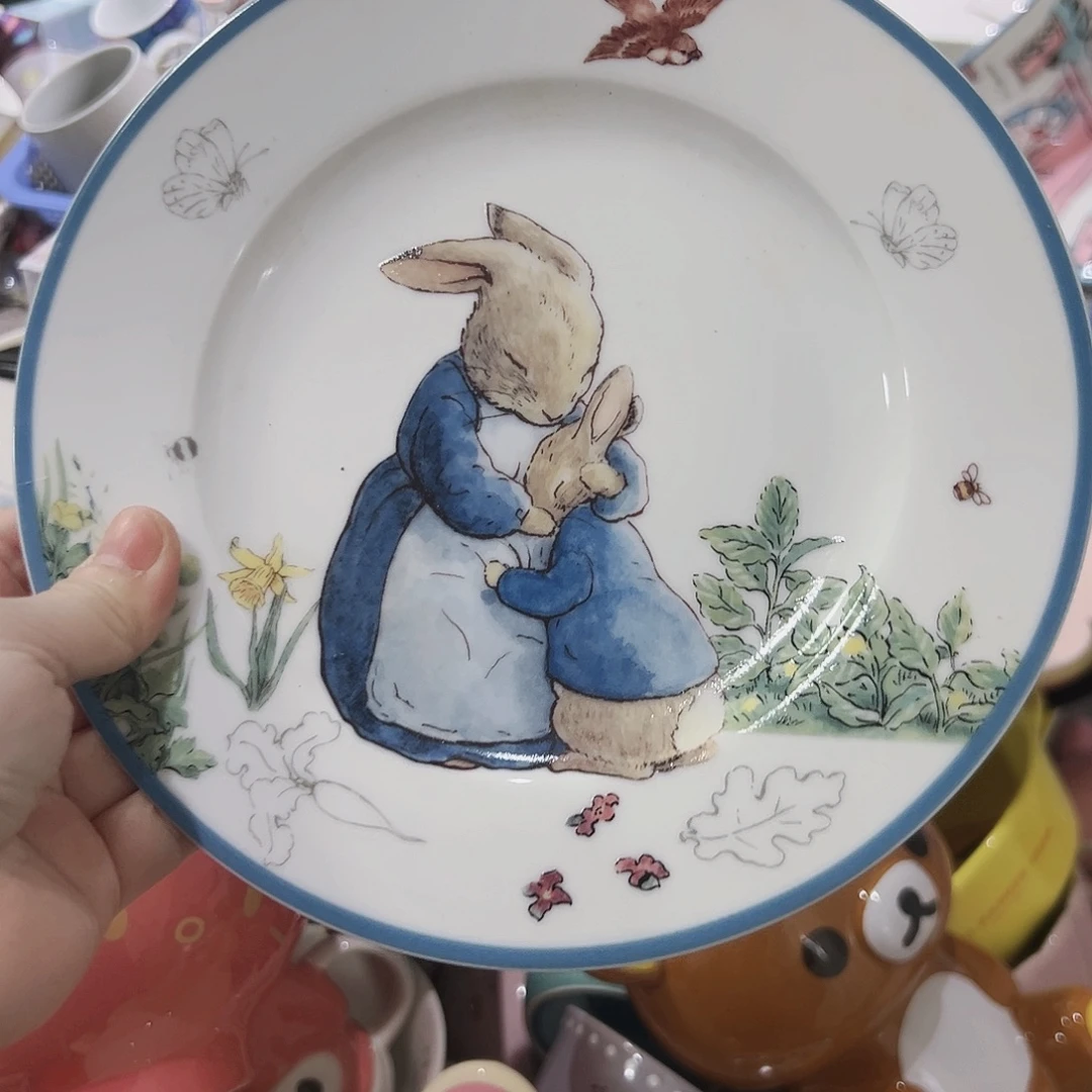 瓷片微瑕满20包邮可爱