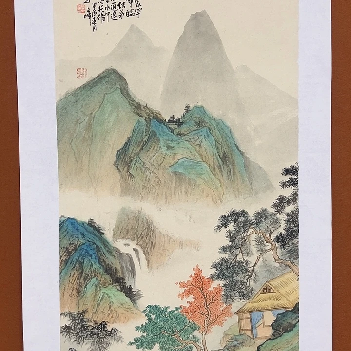 国画李文峰的画作