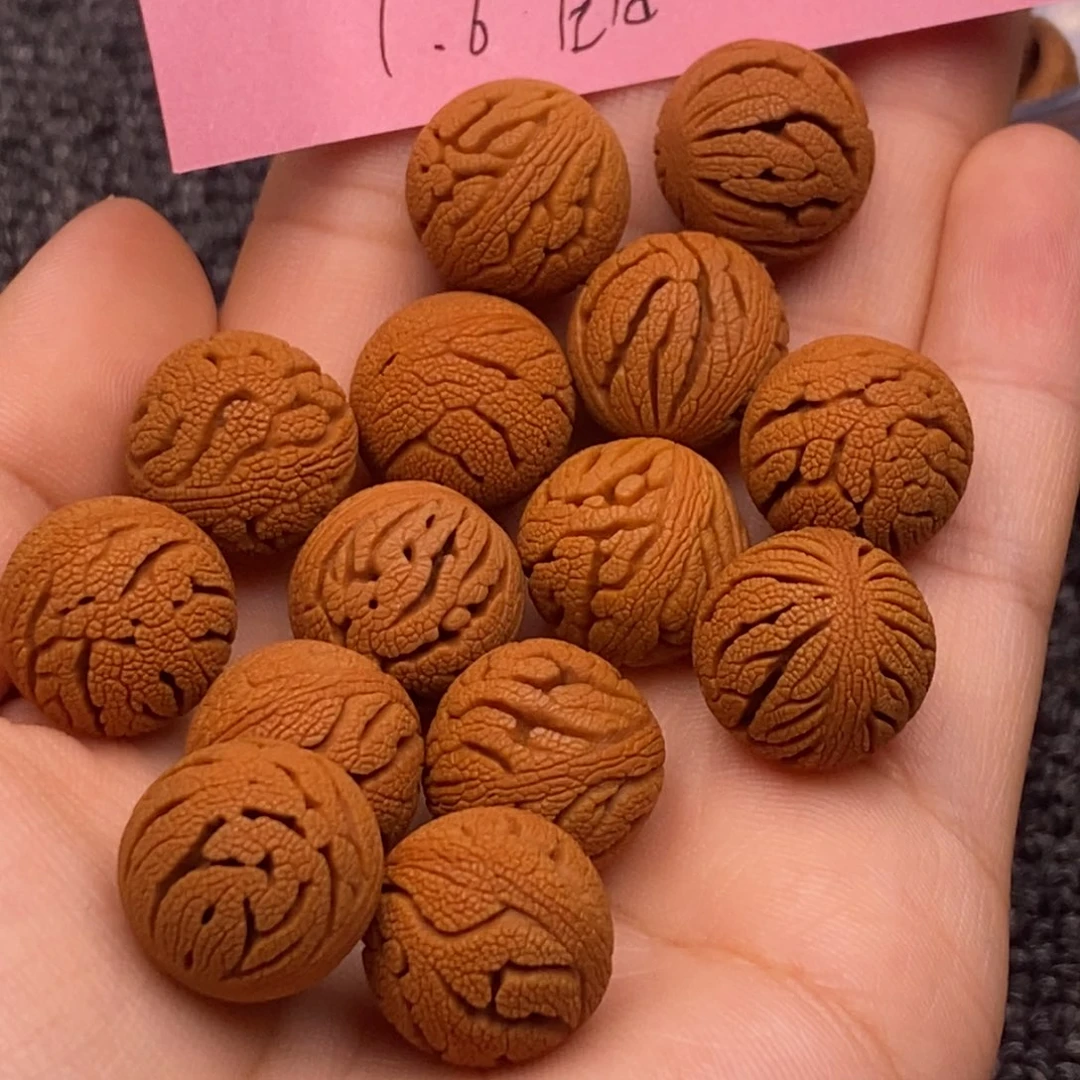 秦岭龙纹桃核单圈