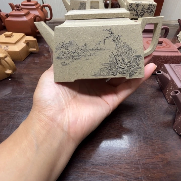 茶壶紫砂芝麻段300c c