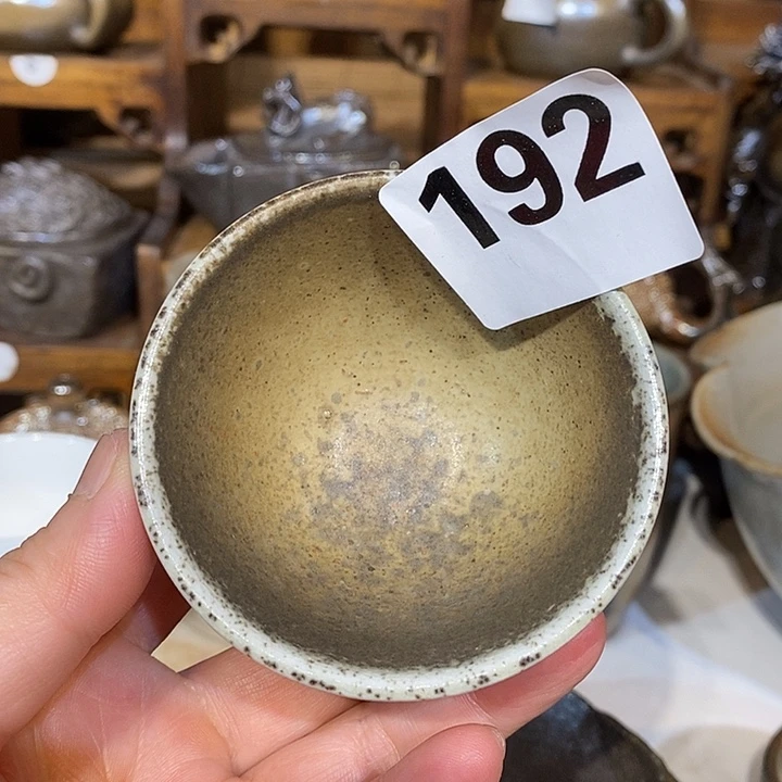 高温柴烧陶泥主人杯