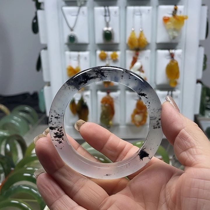 蛇纹石玉合金颈饰