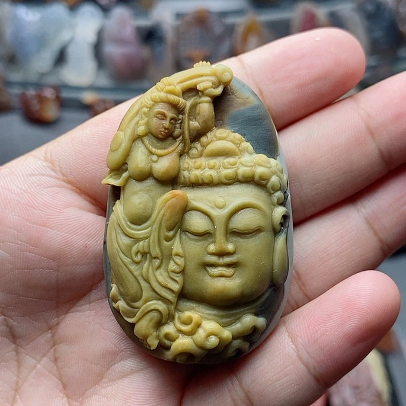 【闪购商品】未镶嵌吊坠定制石英质玉
