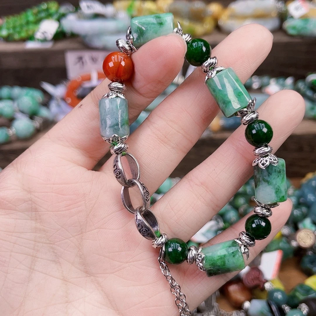 未镶嵌手链翡翠手链